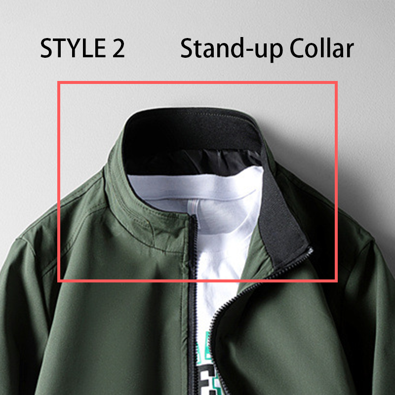 Men’s Flight Jacket For Autumn And Winter