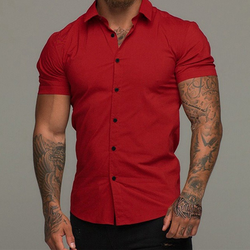 Premium Muscle Fit Gym Polo Shirt For Men