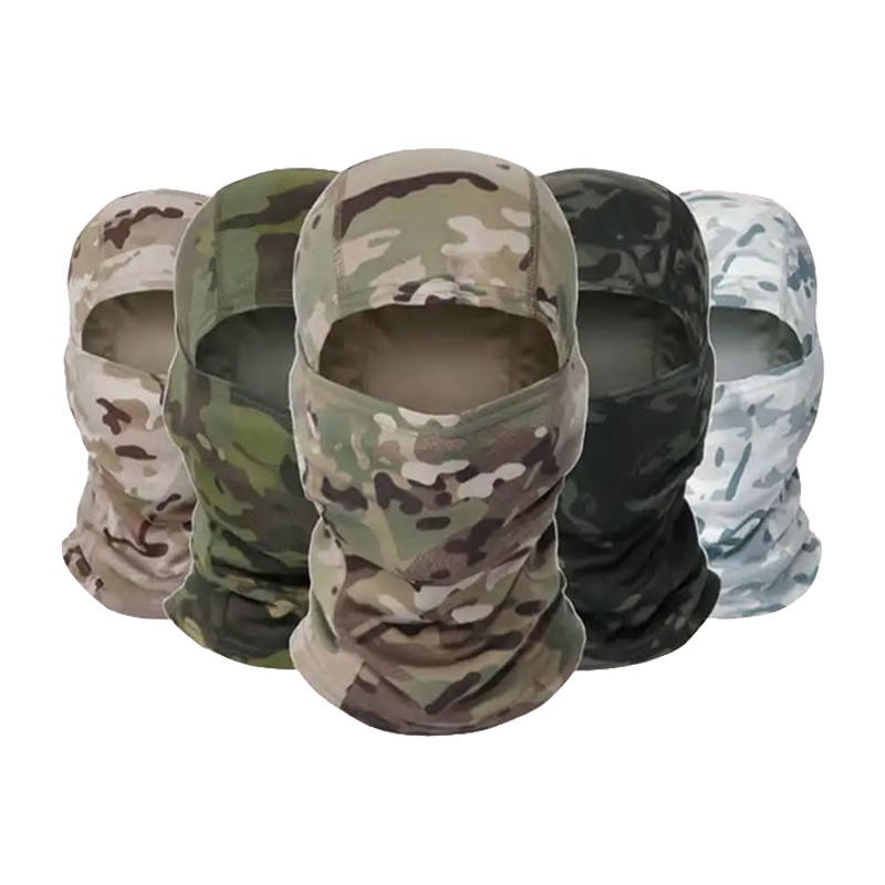 6-in-1 Camo Balaclava Mask