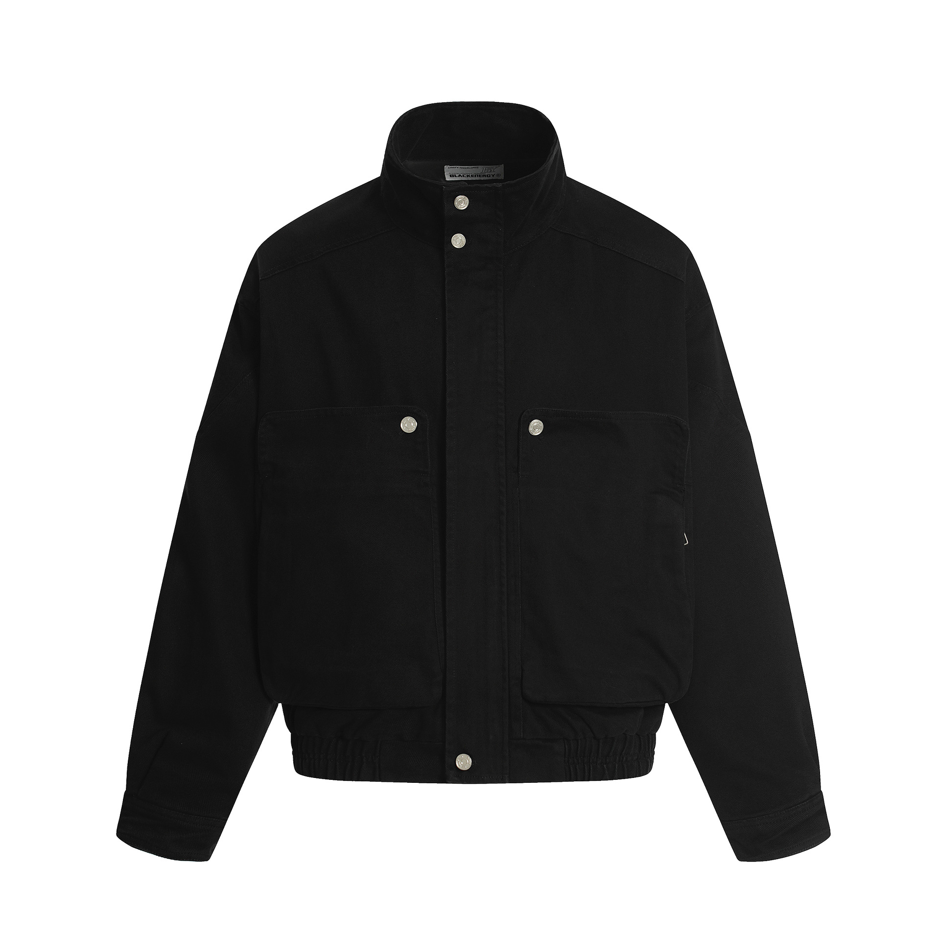 Men’s Street Style Patchwork Jacket – Autumn High Street Loose Fit Fashion Outerwear