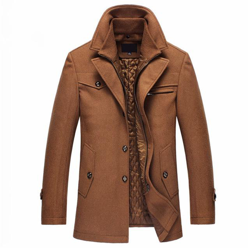 Wool Thick Coat In Winter