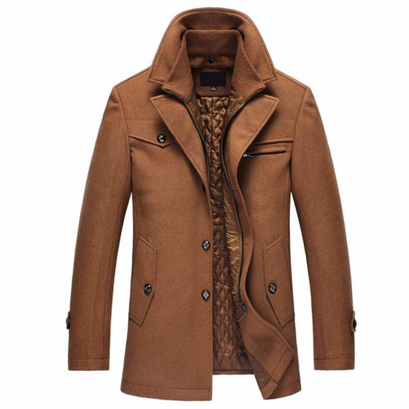 Wool Thick Coat In Winter