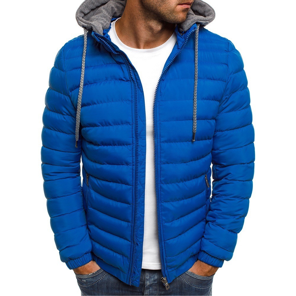 Stylish And Simple Winter Hooded Warm Jacket
