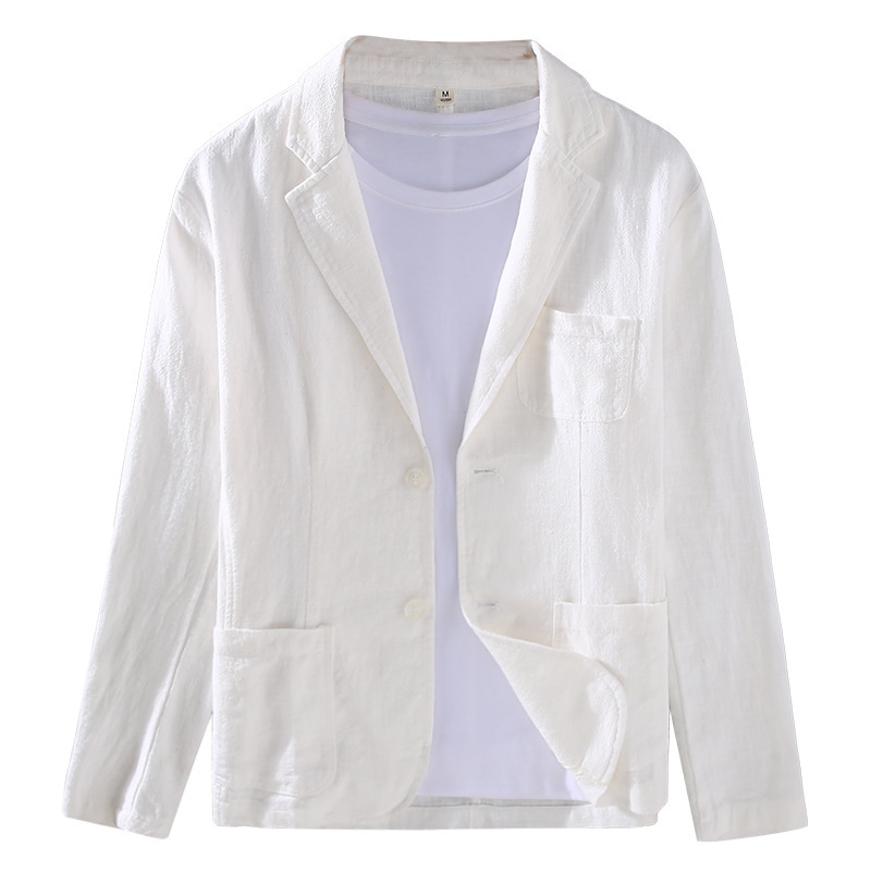 Cotton-Linen Formal Jacket