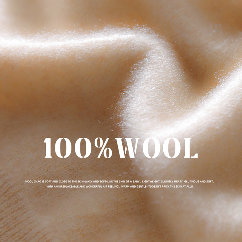 Men's Merino Wool Polo Neck Knit Sweater, Premium Business Casual Polo Neck Jumper, Fall and Winter Knit