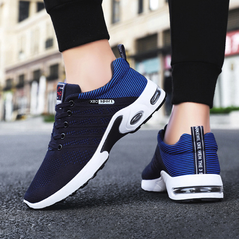 Men's Breathable Soft-Sole Running Shoes