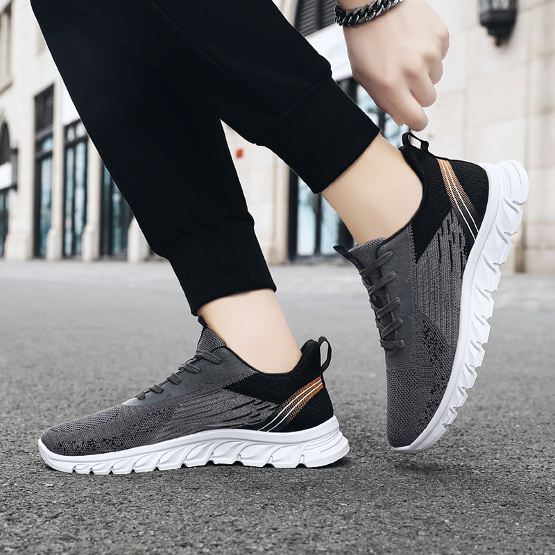 Mens Running Shoes Air Cushion Fashion Sneakers Breathable Tennis Walking Casual Gym Shoes Men