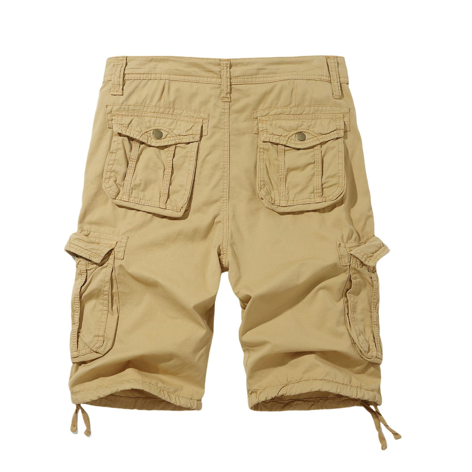 Men's Cargo Shorts, Multi-Pocket Workwear Utility Beach Shorts For Outdoor And Casual Style
