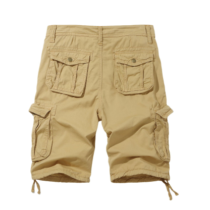 Men's Cargo Shorts, Multi-Pocket Workwear Utility Beach Shorts For Outdoor And Casual Style