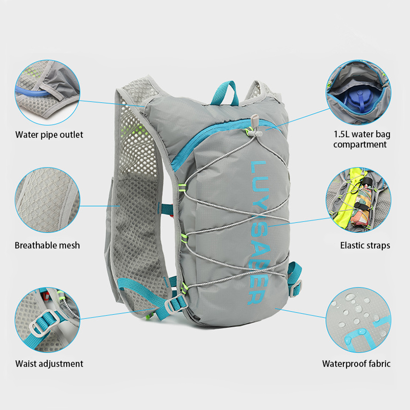 Ultralight Hydration Backpack For Trail Running, Marathon, Hiking & Cycling