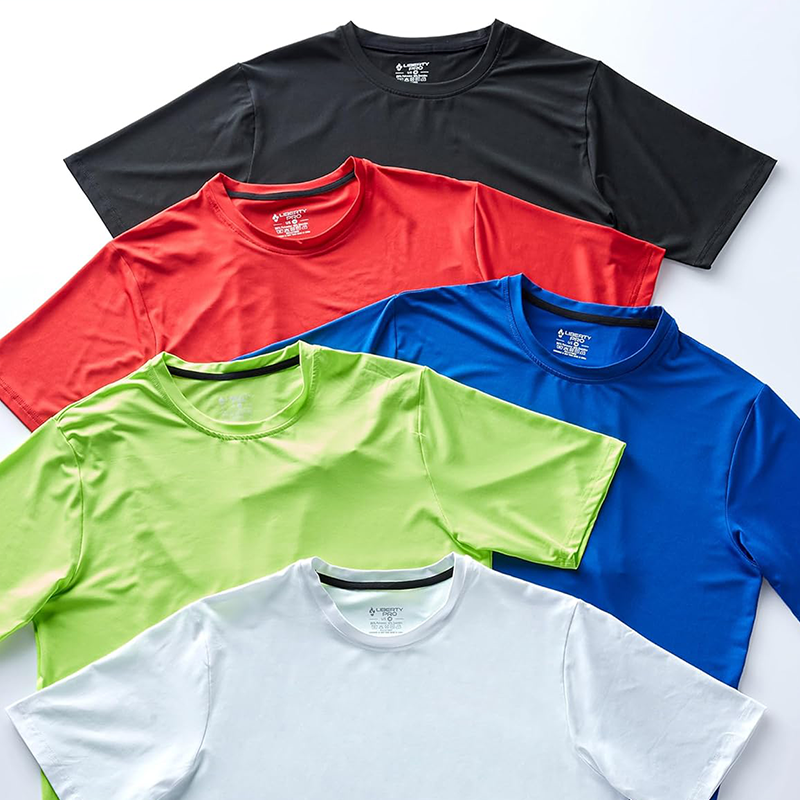 🔥Limited-Time Offer!🔥 Best Seller 5-Pack Men's Ice Silk Quick-Dry T-Shirts