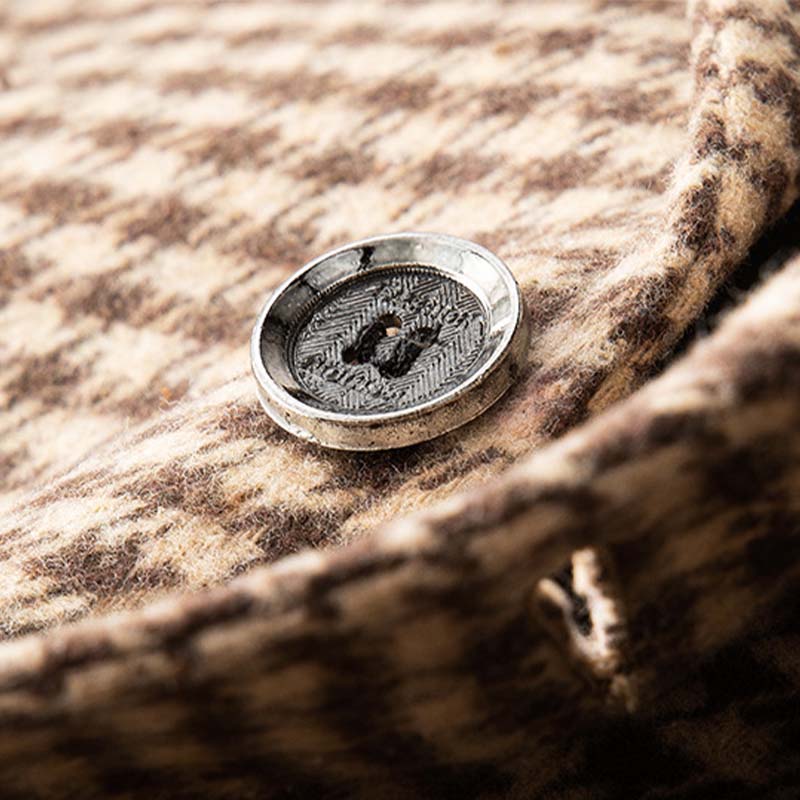 Men’s Casual Plaid Blazer Jacket for Spring and Fall | Slim Fit Stylish Versatile Suit Coat for Business and Leisure