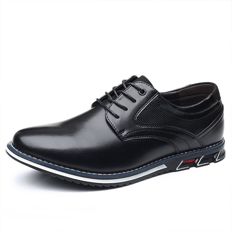 Oxford Derby Shoes for Men - British-Inspired Business Casual Leather 