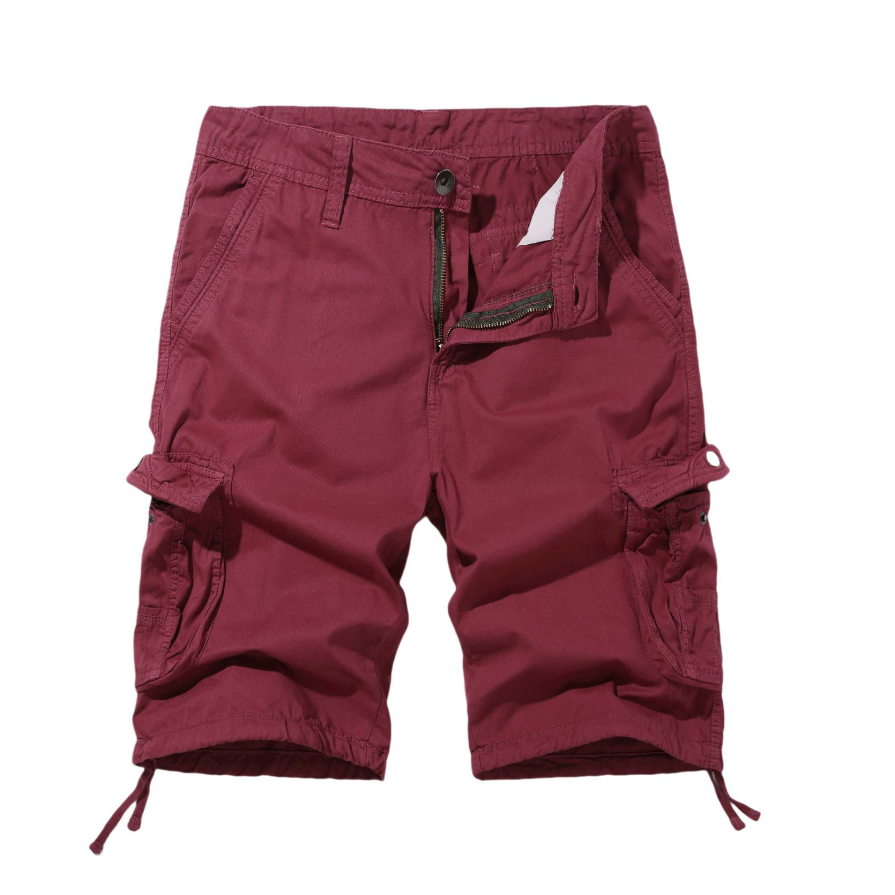 Men's Cargo Shorts, Multi-Pocket Workwear Utility Beach Shorts For Outdoor And Casual Style