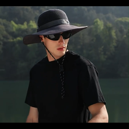 【24-Hour Shipping Out】Men's Wide Brim UPF50+ Breathable Fishing Hat