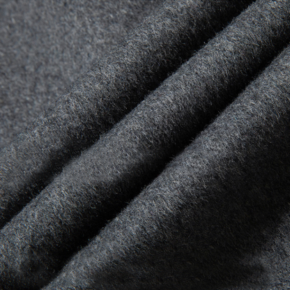 Fall and Winter New Men's Wool Overcoat, Knee Length Single Breasted Dress Coat, Winter Coat for Business Casual and Daily Wear