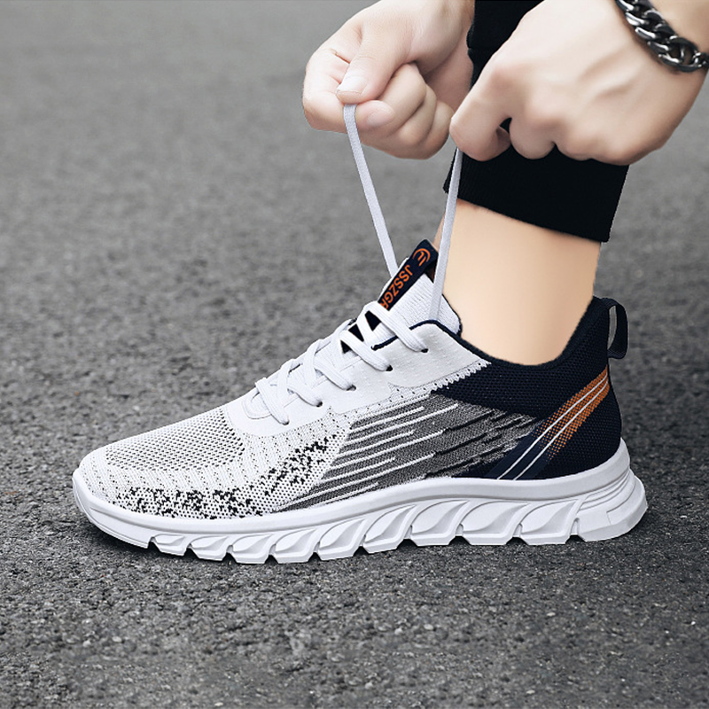 Mens Running Shoes Air Cushion Fashion Sneakers Breathable Tennis Walking Casual Gym Shoes Men