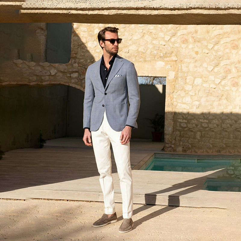 Men's Summer Breathable Slip-On Loafers，Casual Driving Shoes All-Day Comfort