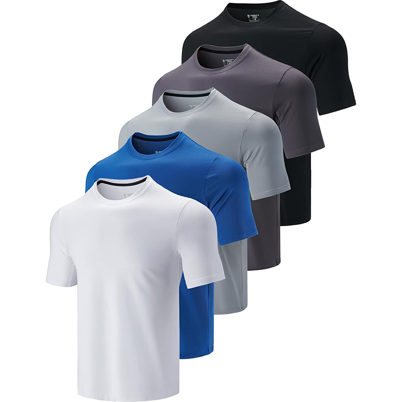 🔥Limited-Time Offer!🔥 Best Seller 5-Pack Men's Ice Silk Quick-Dry T-