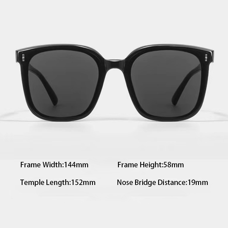 Square UV Protection Sunglasses For Men And Women Lightweight Unisex Classic Sunglasses
