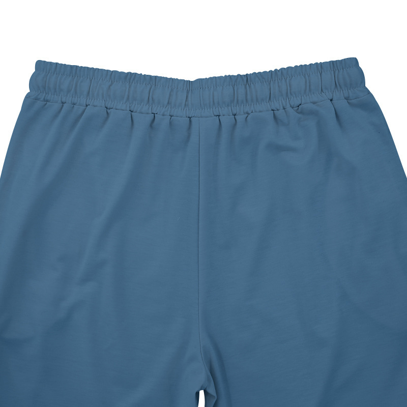 Men's High-Waisted Solid Color Casual Sweatpants with Adjustable Drawstring – Perfect for Sports & Everyday Comfort