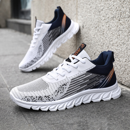 Mens Running Shoes Air Cushion Fashion Sneakers Breathable Tennis Walking Casual Gym Shoes Men