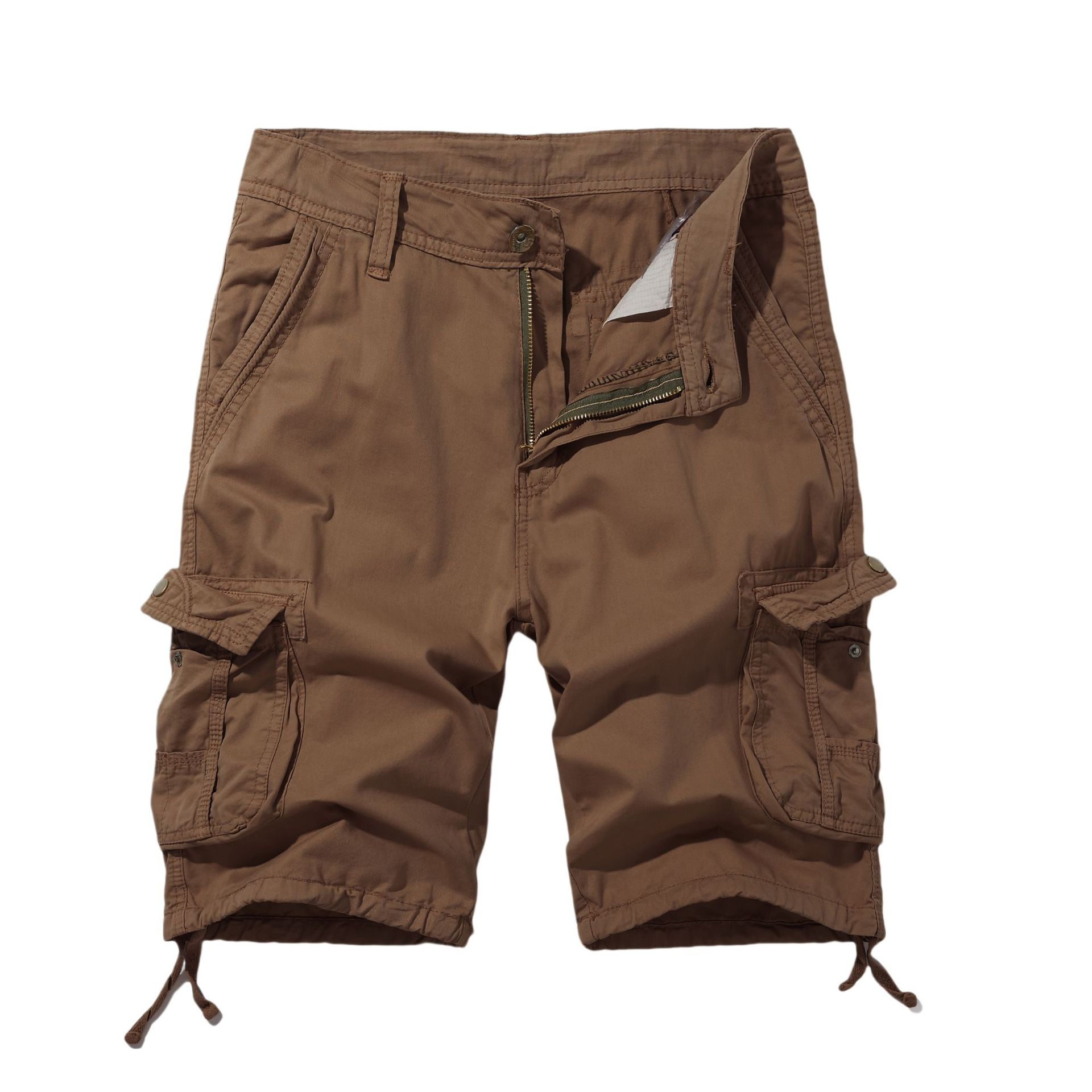 Men's Cargo Shorts, Multi-Pocket Workwear Utility Beach Shorts For Out