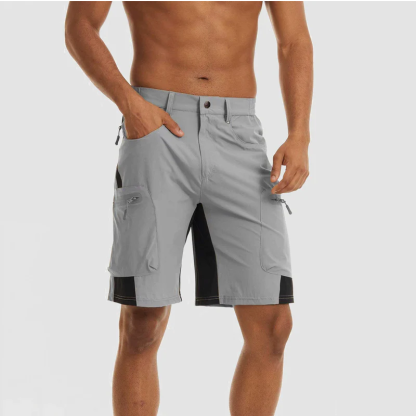 Men's Quick-Dry Workout Shorts With Reinforced Pockets, Breathable Gym Training Running Shorts For Men