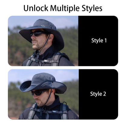 【24-Hour Shipping Out】Men's Bucket Hat | UPF 50+ Foldable Sun Hat For Fishing Hiking Travel