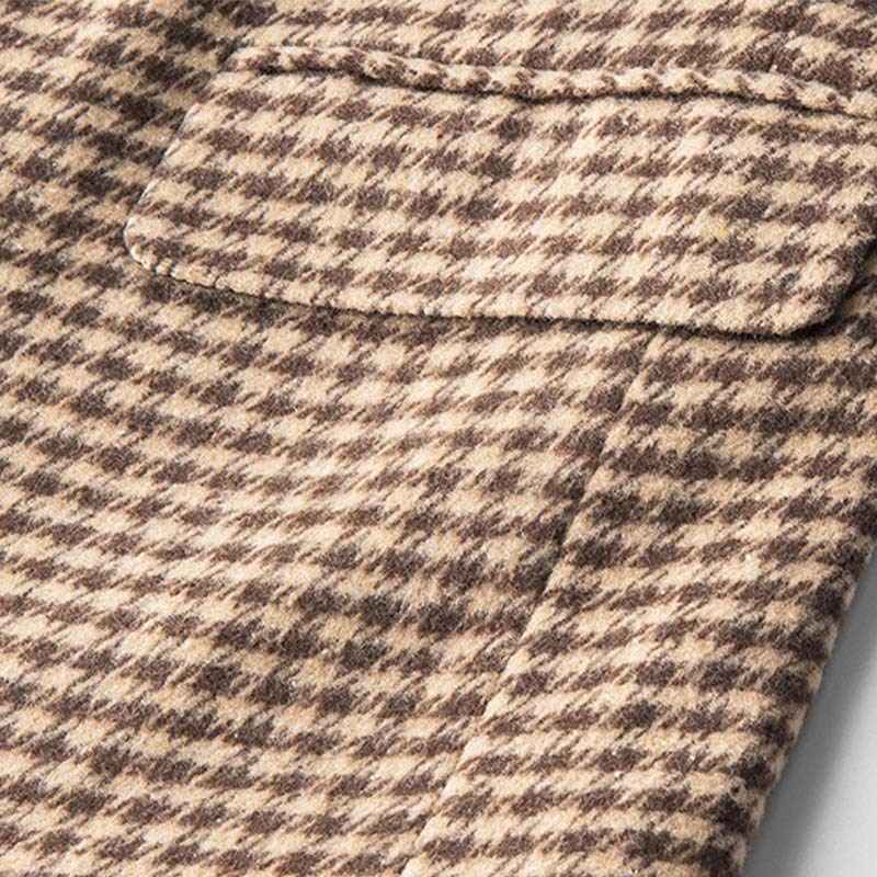 Men’s Casual Plaid Blazer Jacket for Spring and Fall | Slim Fit Stylish Versatile Suit Coat for Business and Leisure