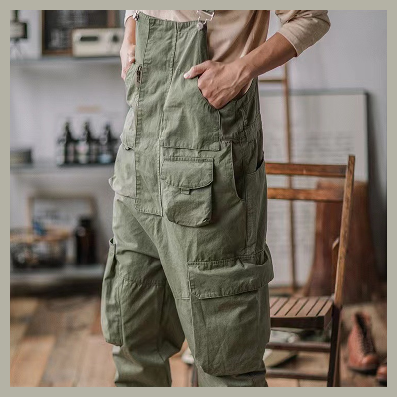 Men's Heavy Duty 1000gsm Cotton Work Clothes - Straight Leg Utility Pa