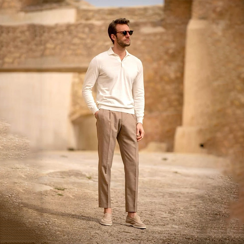 Men's Summer Breathable Slip-On Loafers，Casual Driving Shoes All-Day Comfort