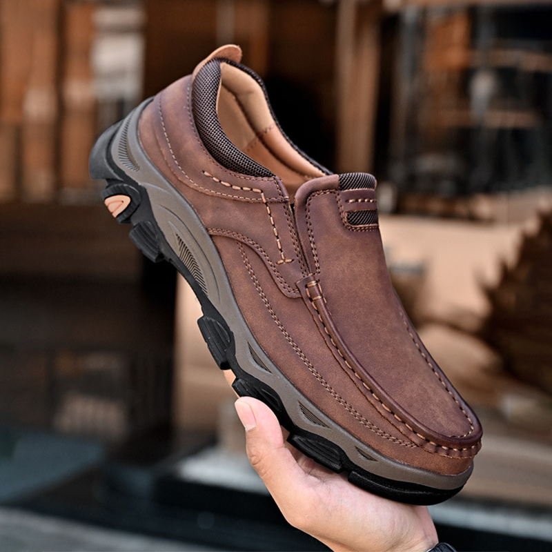 Slip-On Men's Loafers，Business Casual Penny Shoes For Men