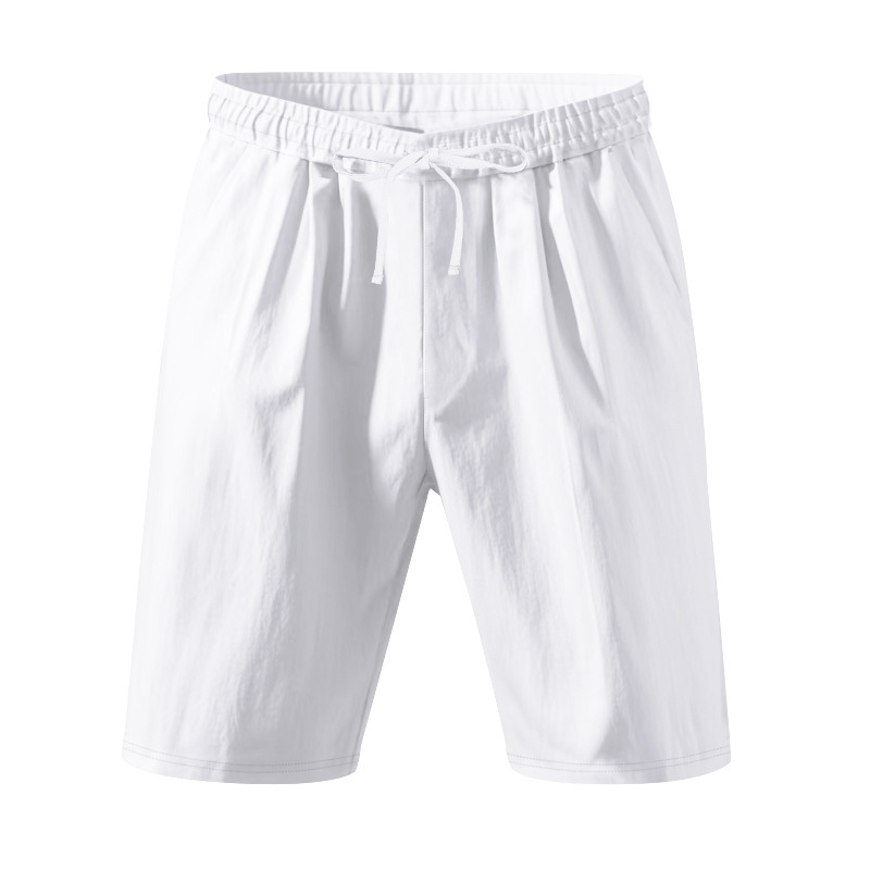 Men's Linen Summer Vacation Beach Shorts