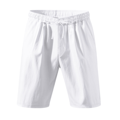 Men's Linen Summer Vacation Beach Shorts