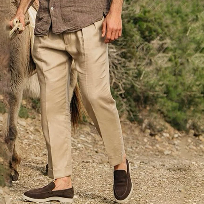 Men's Summer Breathable Slip-On Loafers，Casual Driving Shoes All-Day Comfort