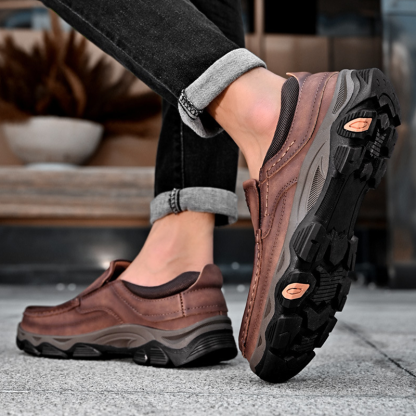 Slip-On Men's Loafers，Business Casual Penny Shoes For Men