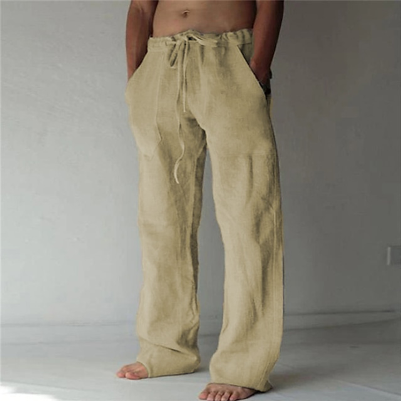 Men's Trousers Summer Pants Baggy Pants Beach Pants Casual Pants Yoga 