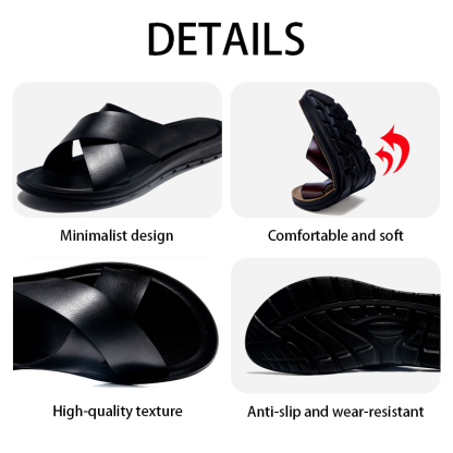 Men's New Beach Sandals - Lightweight Non-Slip Pool Slippers | Comfortable Arch Support