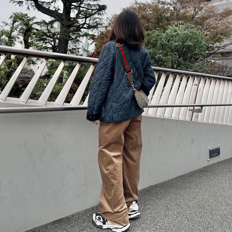 Men's Quilted Workwear Jacket, Classic Old Money Style Winter Coat