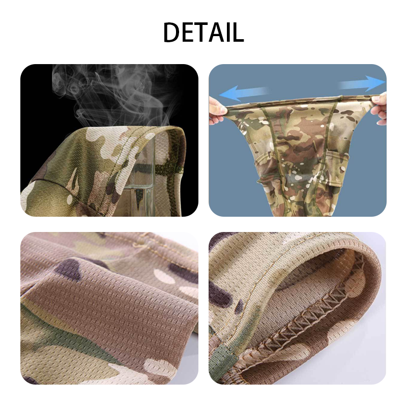 6-in-1 Camo Balaclava Mask