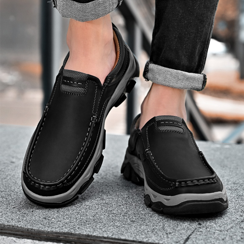 Slip-On Men's Loafers，Business Casual Penny Shoes For Men