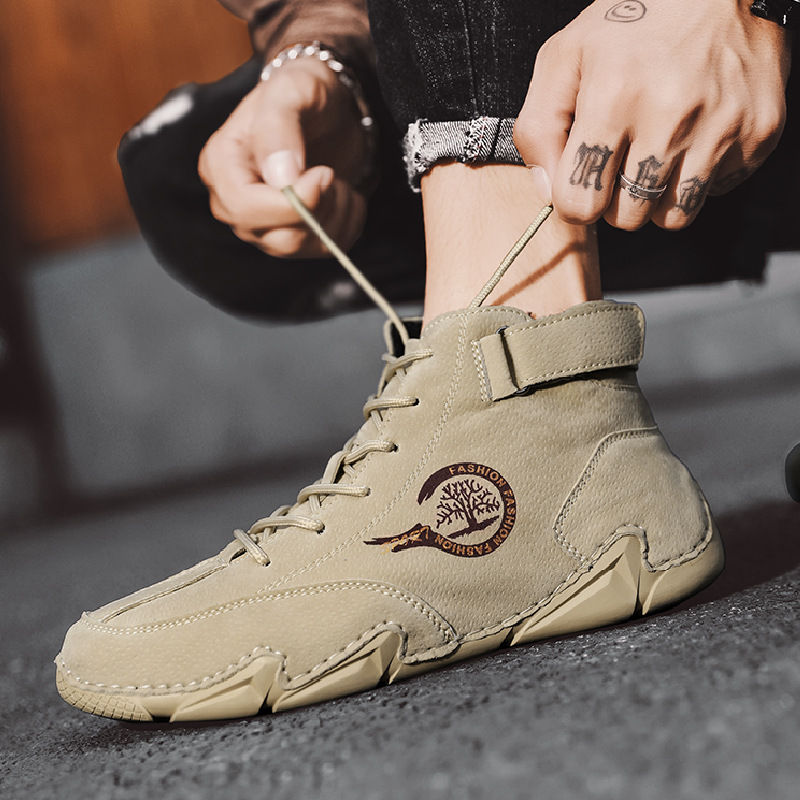 Waterproof Leather Barefoot Shoes - Ultra-Lightweight Anti-Slip Minimalist Sneakers For Hiking, Trail Running & Urban Adventure (All-Day Comfort & Weatherproof Design)