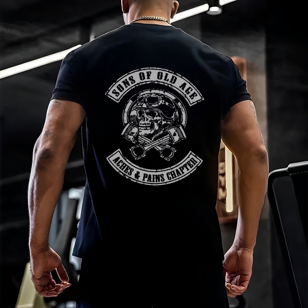 Sons Of Old Age Aches And Pain Chapter Cotton T-shirt