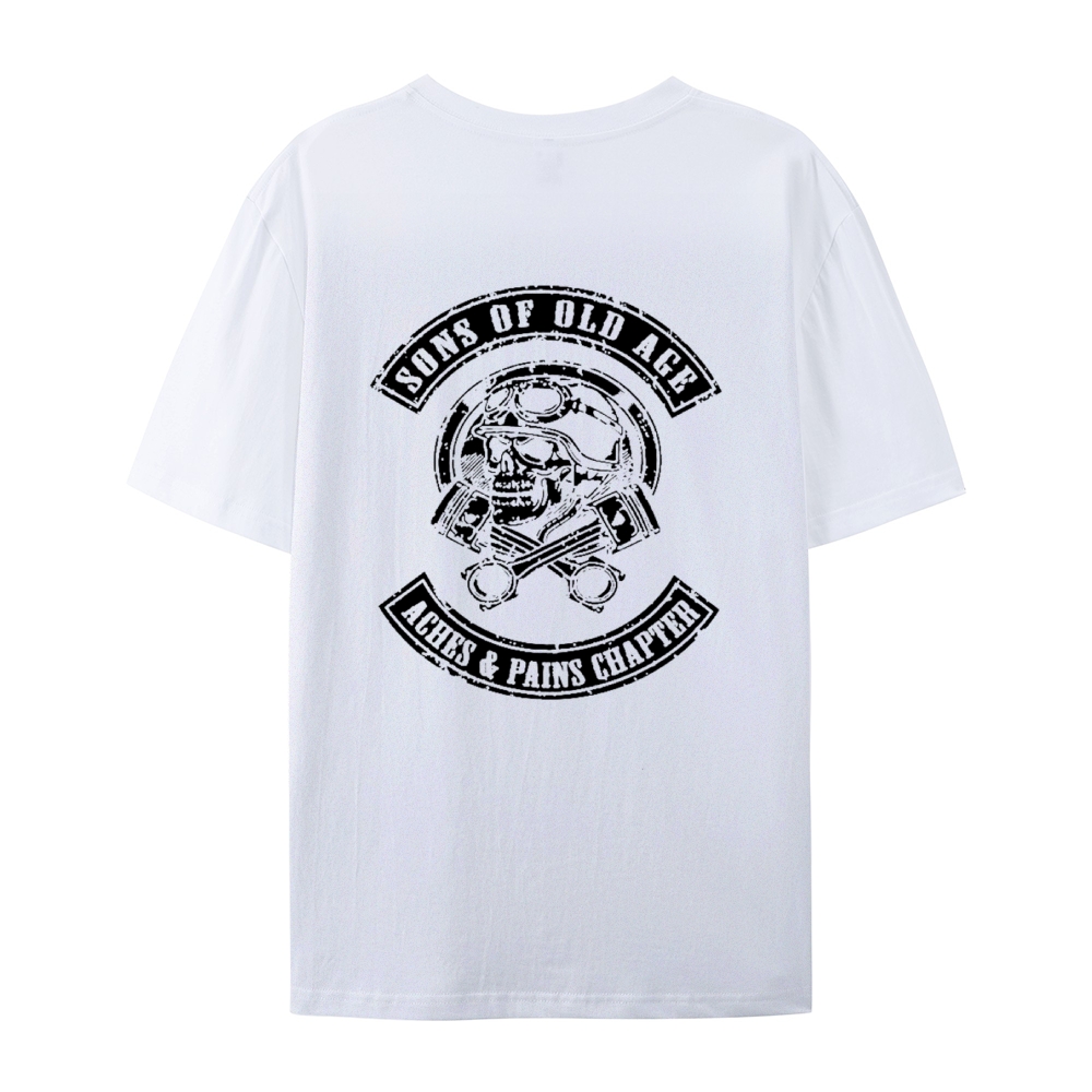 Sons Of Old Age Aches And Pain Chapter Cotton T-shirt