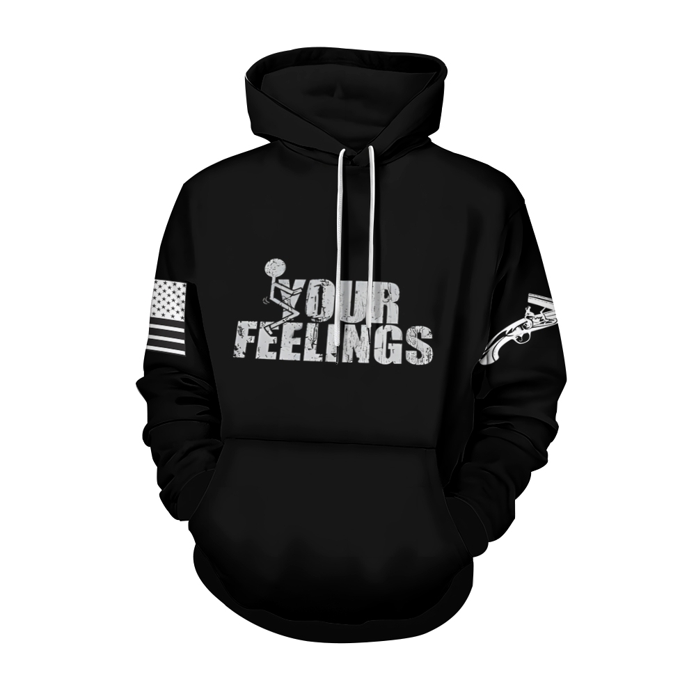 F*ck Your Feelings Hoodie Black