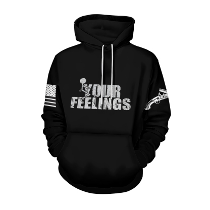 F*ck Your Feelings Hoodie Black