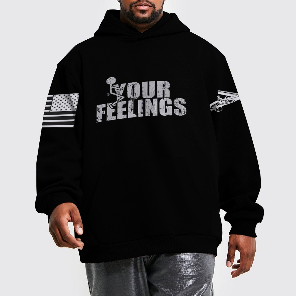 F*ck Your Feelings Hoodie Black