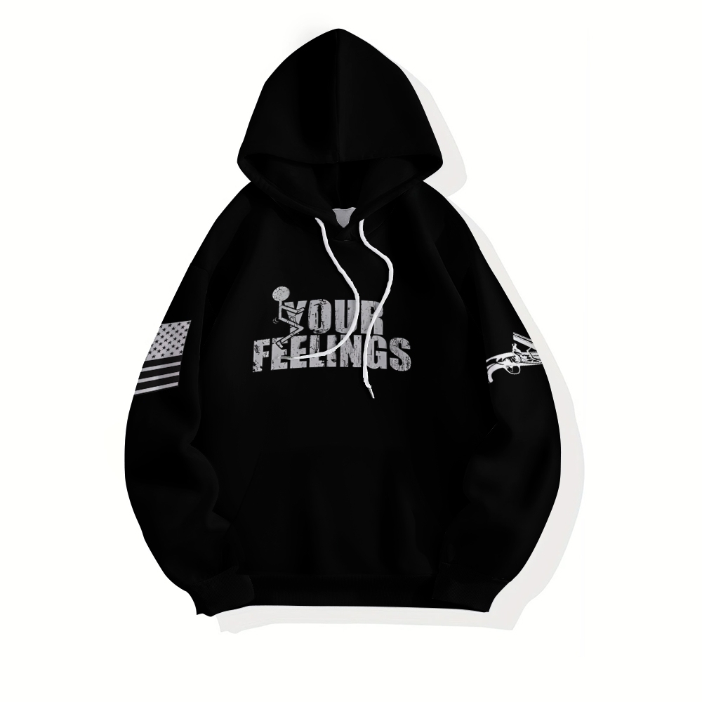F*ck Your Feelings Hoodie Black