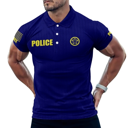 Custom Police Tactical Polo Shirt